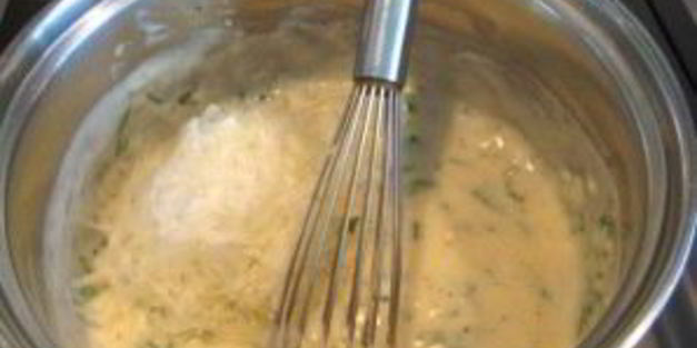 белый соус для пиццы