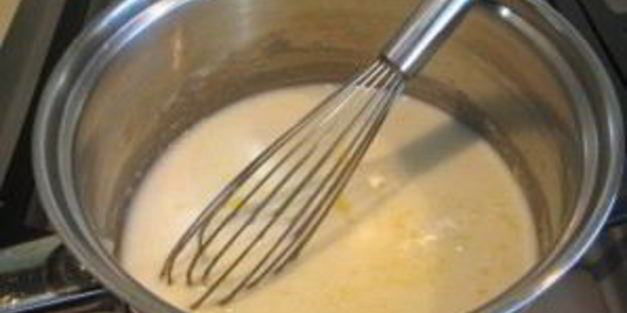 белый соус для пиццы