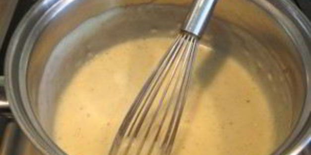 белый соус для пиццы