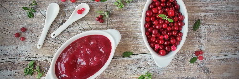 Брусничный соус к мясу