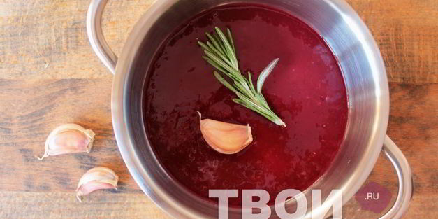 брусничный соус к мясу