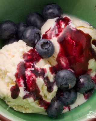 Чернично-лаймовый соус