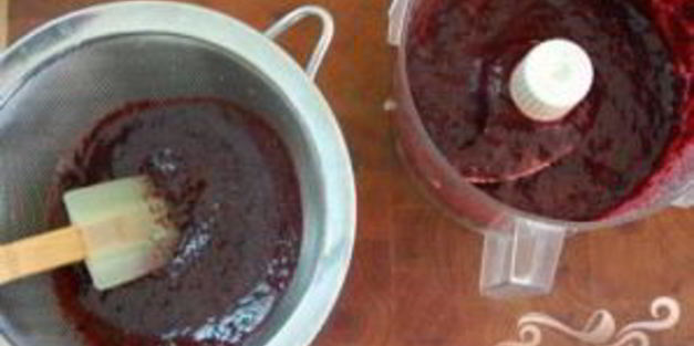 чернично-лаймовый соус