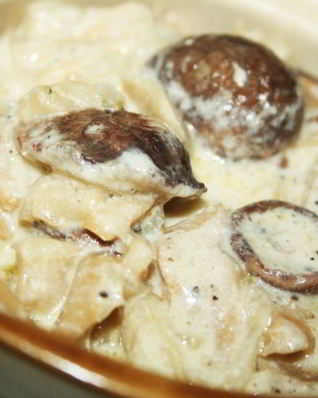 Грибной соус к картошечке