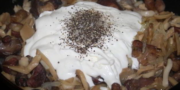 грибной соус к картошечке