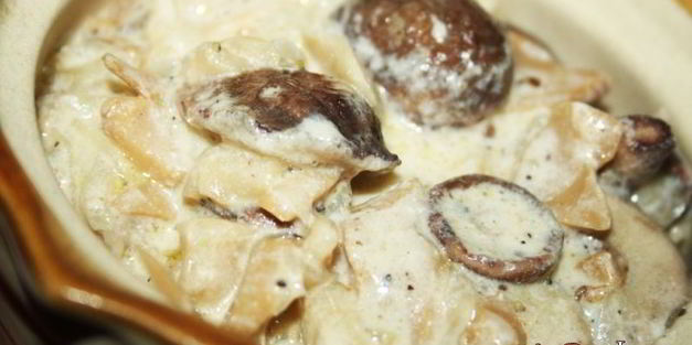 грибной соус к картошечке