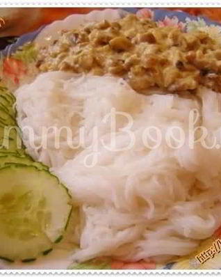 Грибной соус с баклажанами