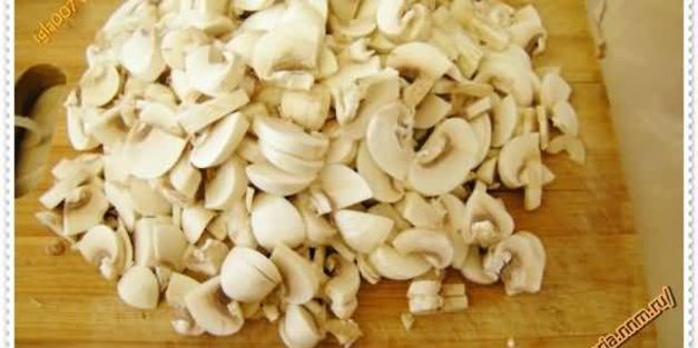 грибной соус с баклажанами