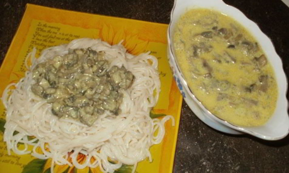 Рецепт грибной соус со сливками