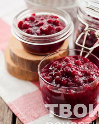 Клюквенный соус с апельсином