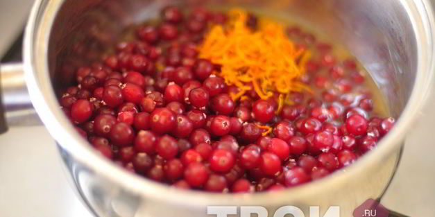 клюквенный соус с апельсином