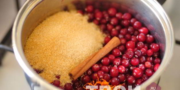 клюквенный соус с апельсином