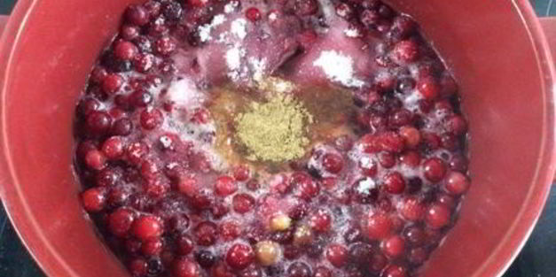 клюквенный соус