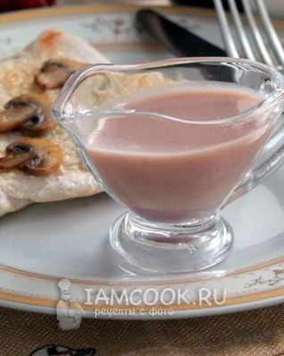 Масляный соус Бер Руж