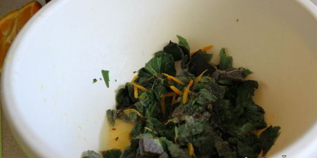 мятно-апельсиновый соус