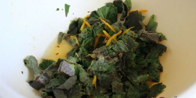 мятно-апельсиновый соус