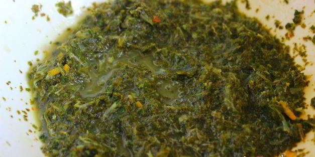 мятно-апельсиновый соус