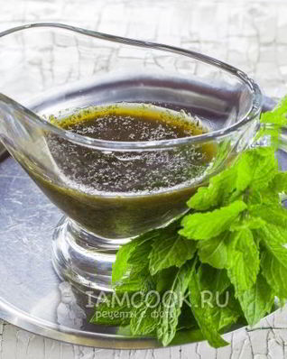Мятный соус для барбекю