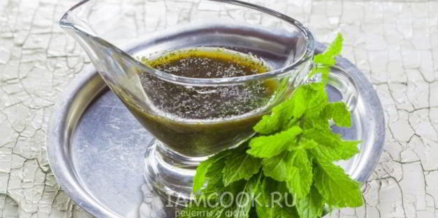 мятный соус для барбекю