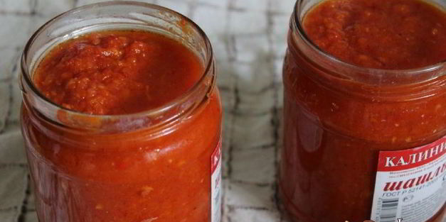 острый томатный соус со сладким перцем на зиму