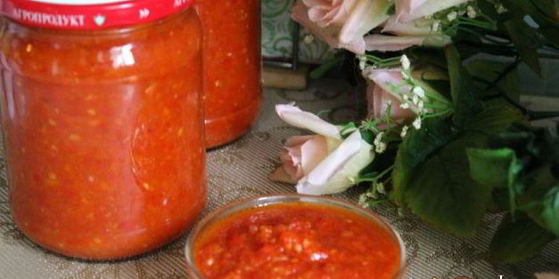 острый томатный соус со сладким перцем на зиму