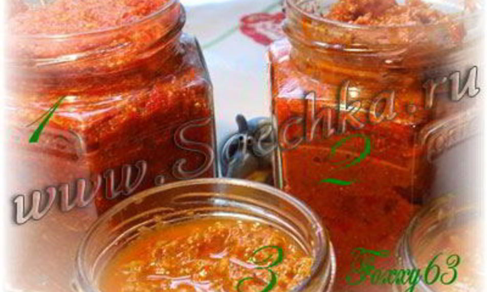 Рецепт острые соусы
