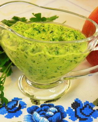 Петро-яблочная бомба соус