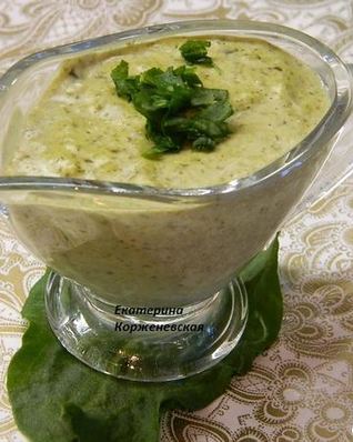 Щавелевый соус к рыбе