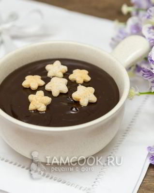 Шоколадный соус на вареной сгущенке