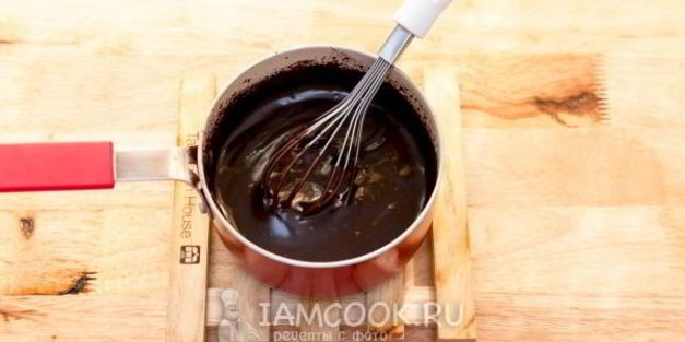 шоколадный соус на вареной сгущенке