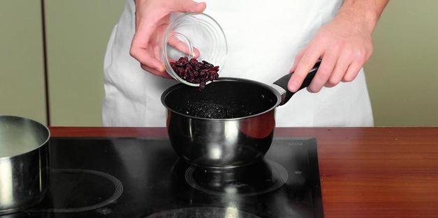 шоколадный соус с орехами