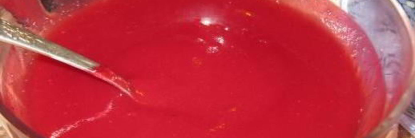 Сладкий соус к мясу