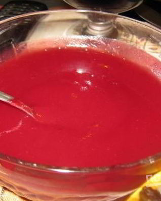 Сладкий соус к мясу