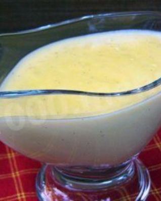 Сладкий соус молочный