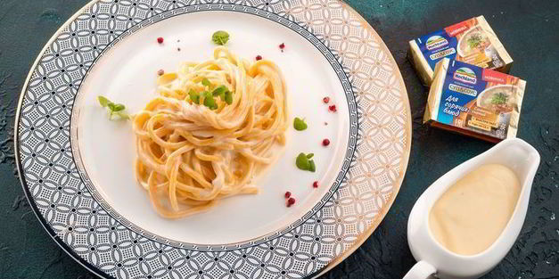 сливочный соус к макаронам