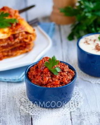 Соус для лазаньи