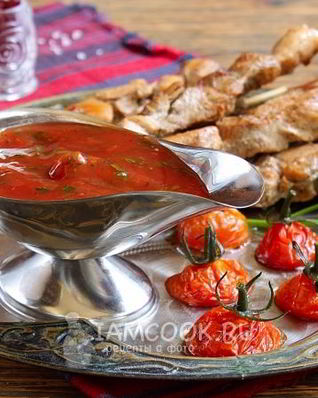 Соус для шашлыка из томатной пасты