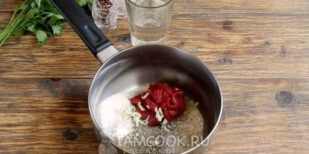 соус для шашлыка из томатной пасты