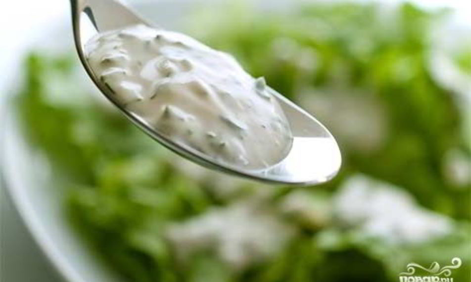 Рецепт соус йогуртовый