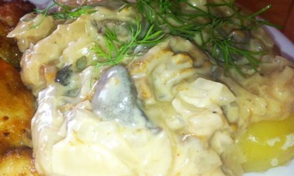 Рецепт соус из белых грибов