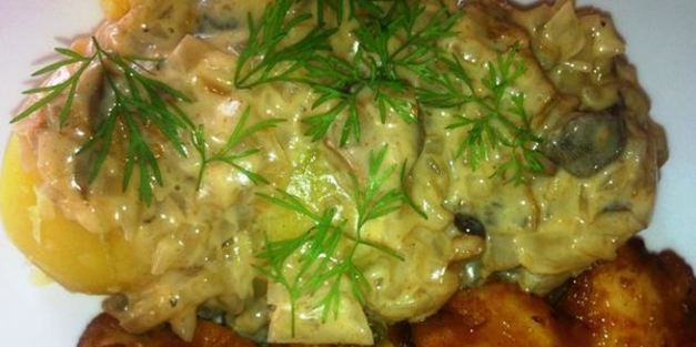 соус из белых грибов