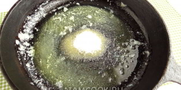 соус из красной смородины с мятой