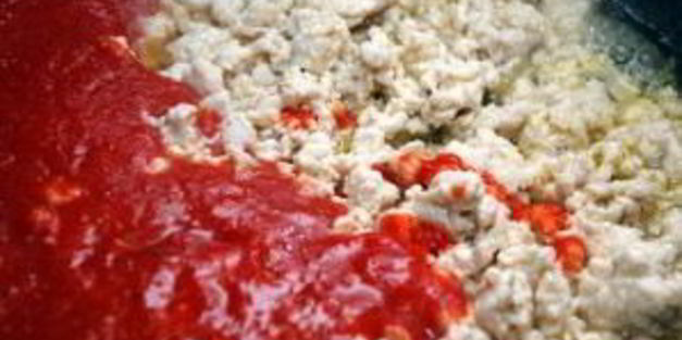 соус из куриного фарша