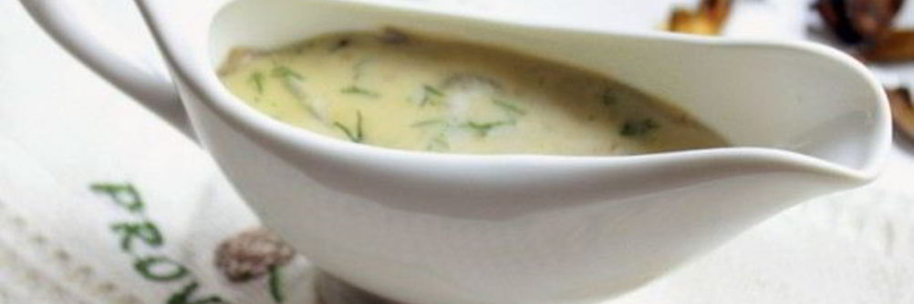 Соус из сушеных грибов