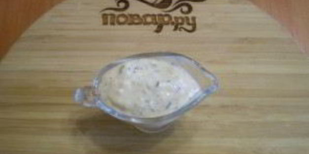 соус под картофель