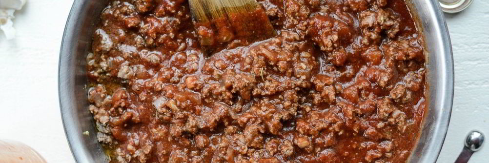 Томатный соус с фаршем