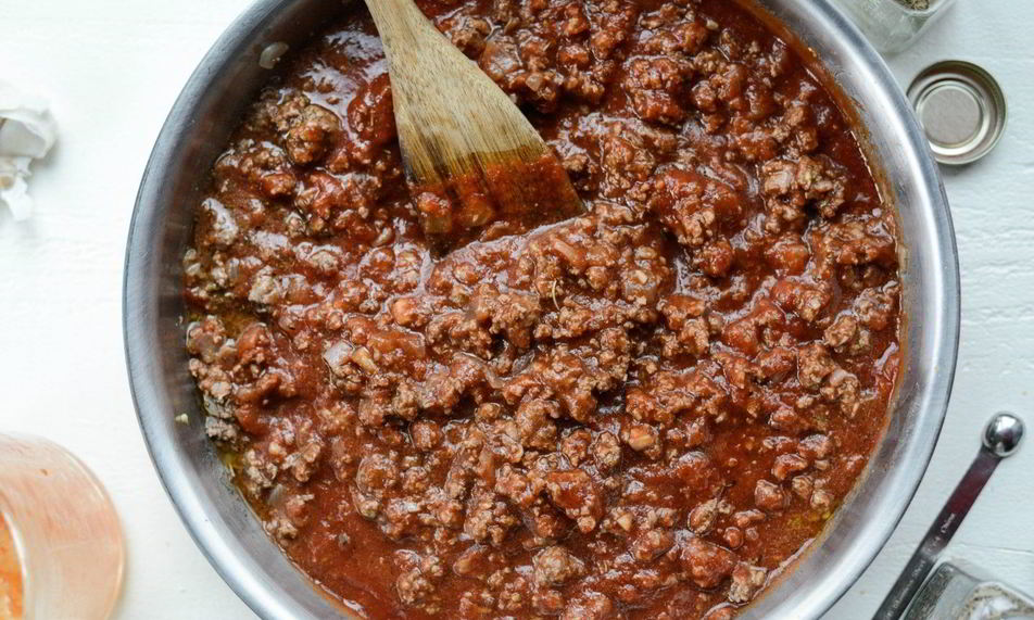 Рецепт томатный соус с фаршем
