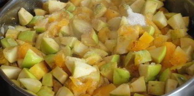 яблочно-тыквенный соус