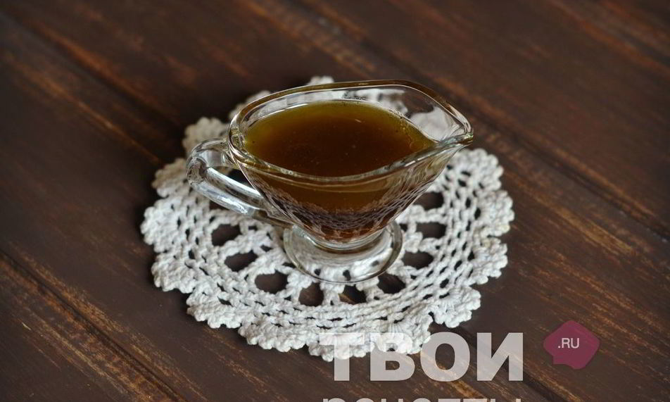 Рецепт заправка для овощного салата