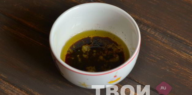 заправка для овощного салата